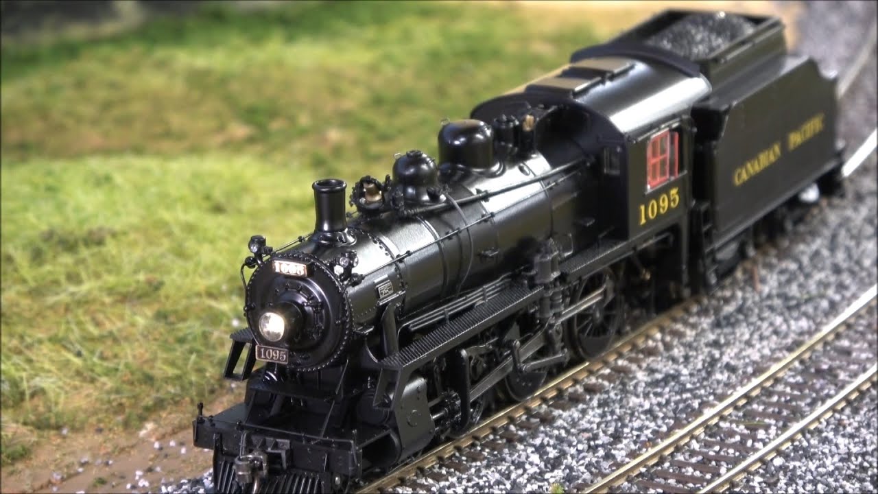 Rapido 4-6-0 D10 Canadian Pacific Steam Locomotive Review | HO Scale DC/DCC ESU LOKSound