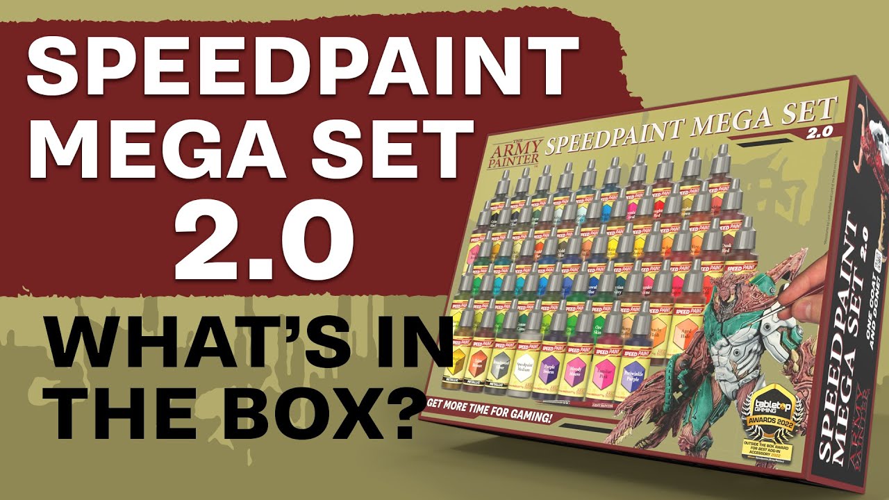 Speedpaint Mega Set 2.0 | What's in the Box?