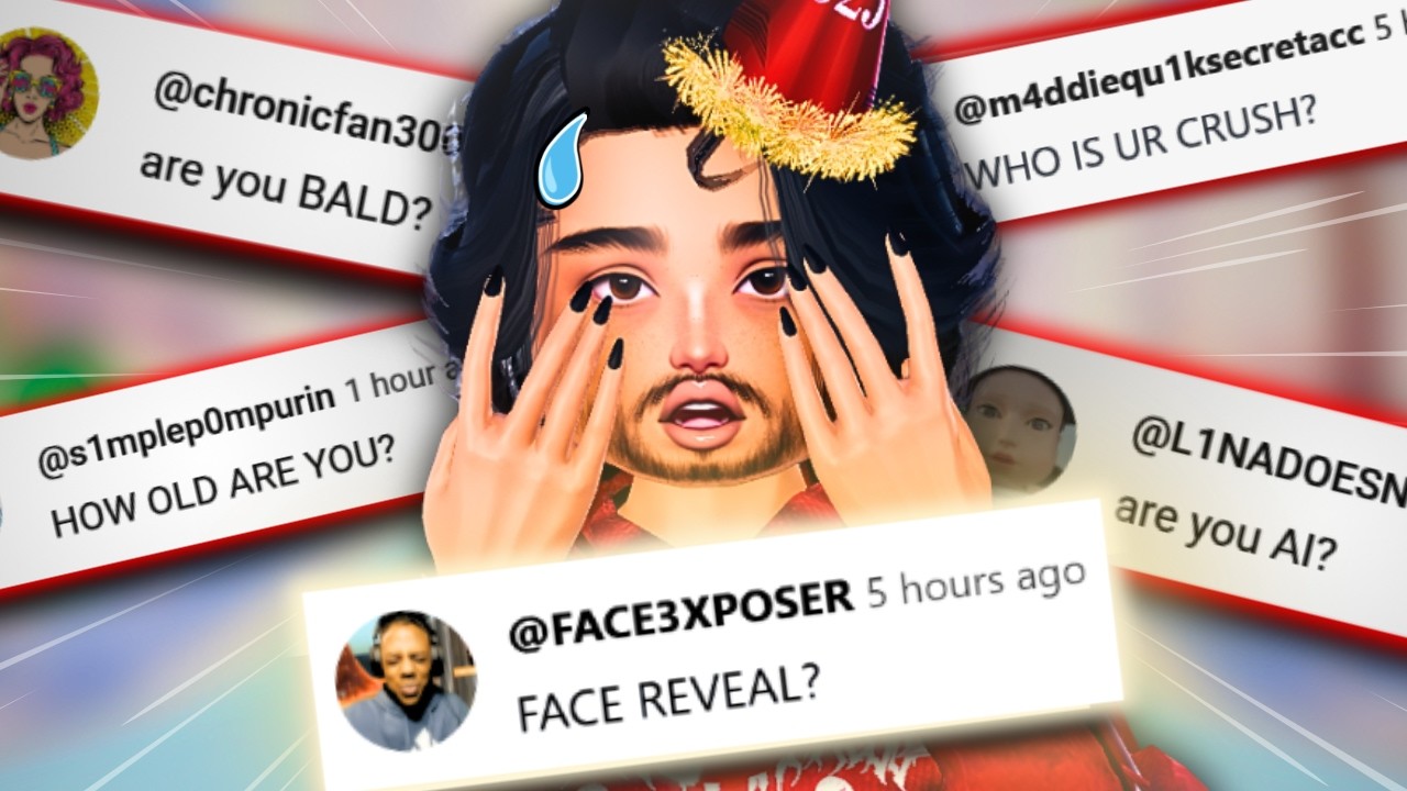 Answering Your Most UNHINGED Questions On My Birthday 😭 on Dress to Impress | ROBLOX