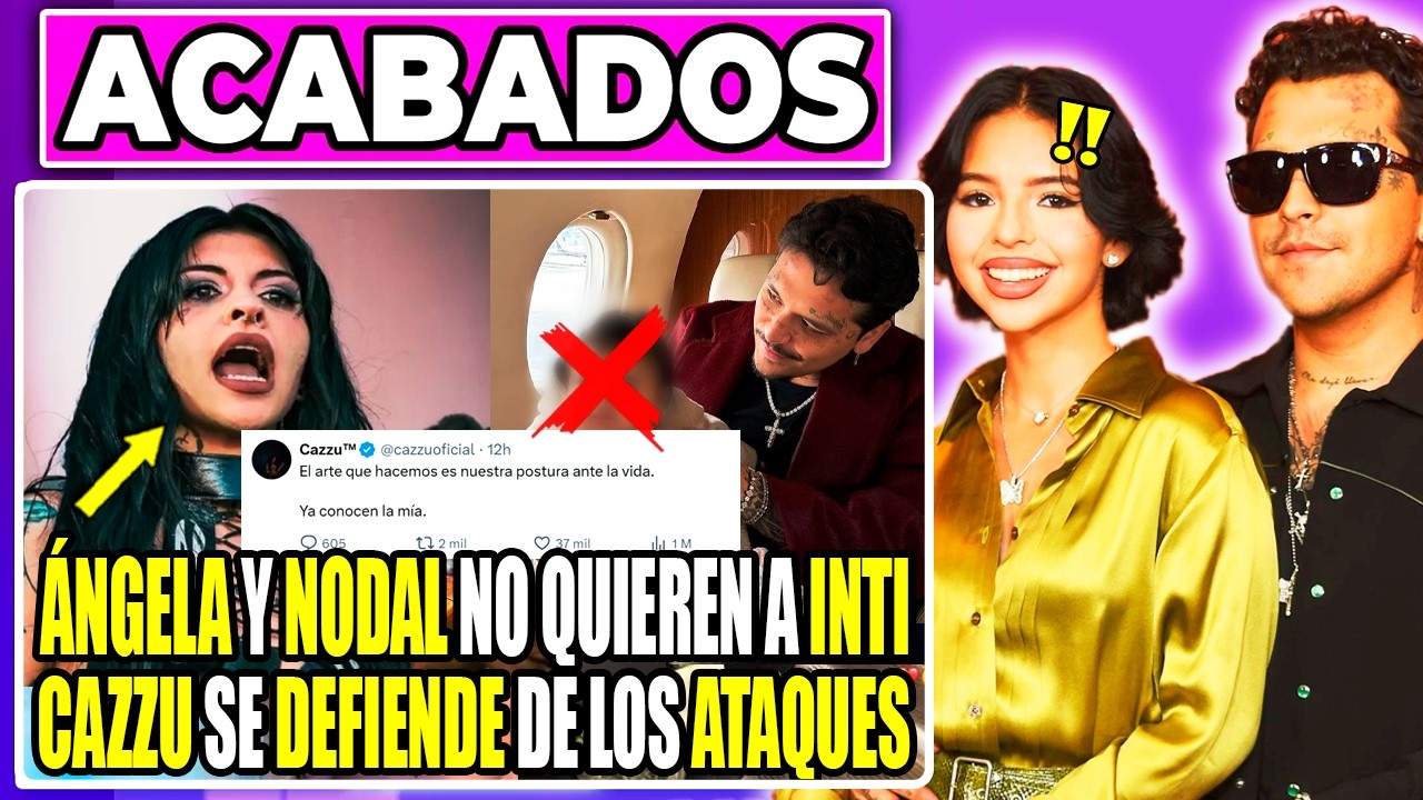ÁNGELA AGUILAR Y NODAL ARRUINADOS POR QUERER HUMILLAR A INTI Y CAZZU Y ELLA RESPONDE EN REDES