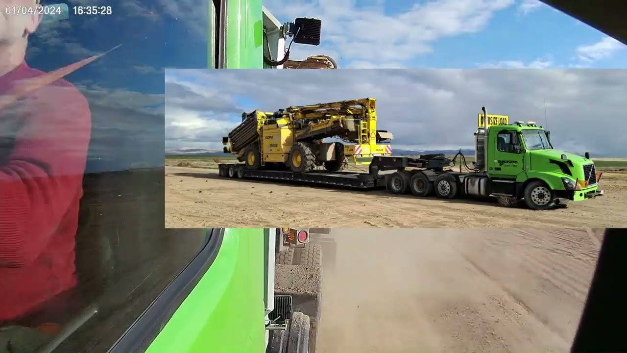 Loading and roading a ROPA Maus 5
