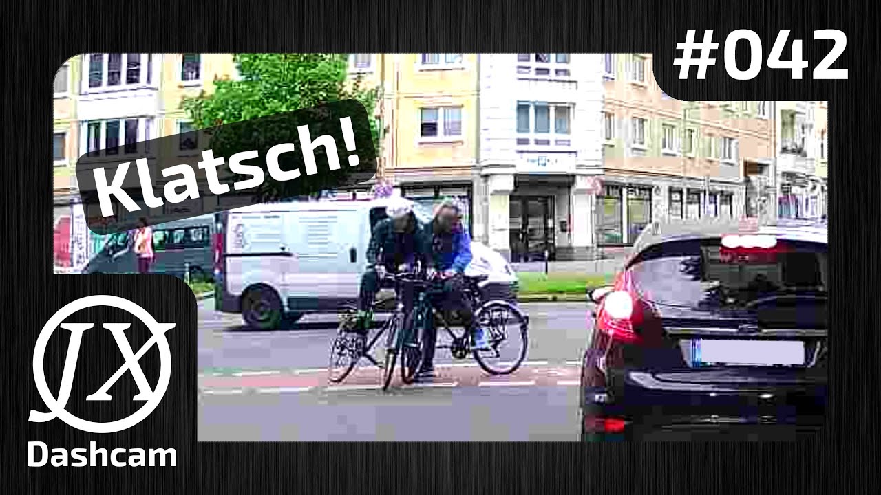 #042 Dashcam Compilation Berlin | Germany | Fahrrad Unfall! & unerwartete Wendungen / #Crash #Unfall