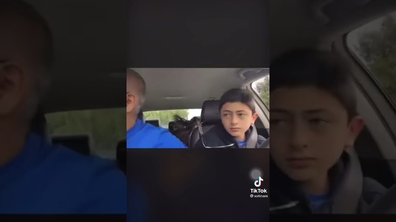 Kid crashes new car