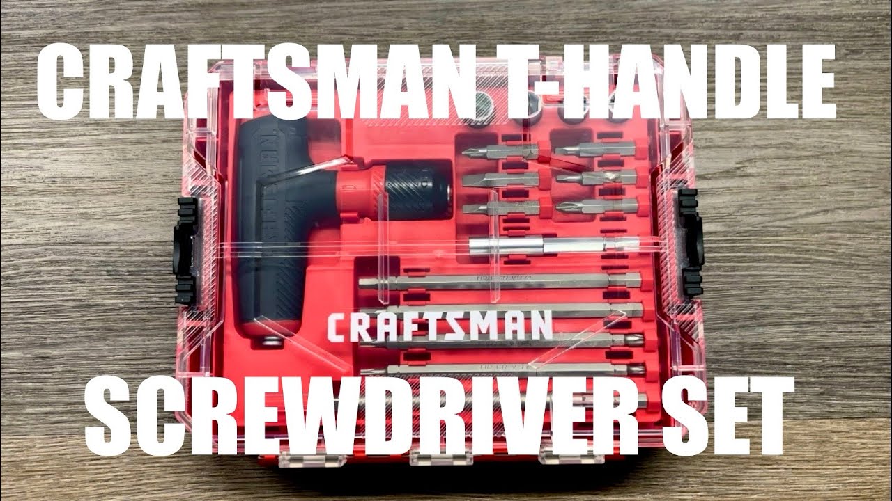 Craftsman T-Handle Screwdriver Review