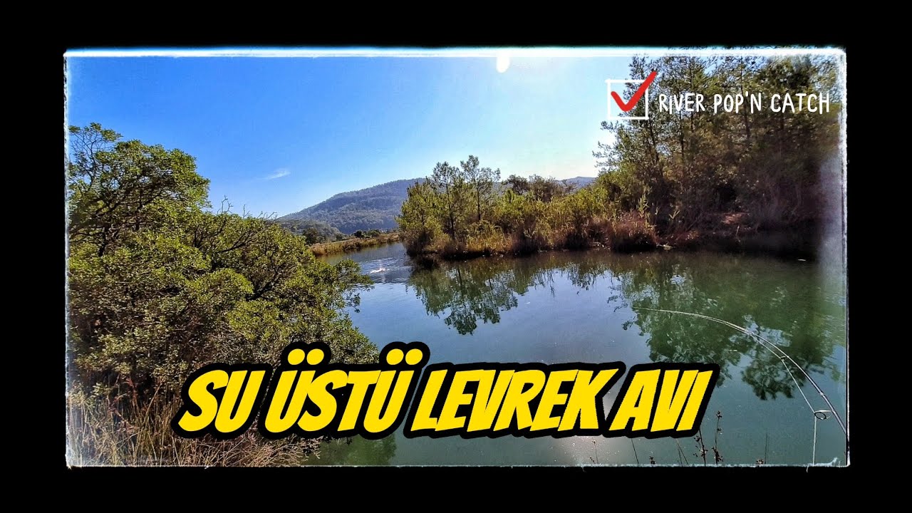 BALIK AVI.. Su üstü popper ile levrek avı. River pop'n catch 9 cm 8 gr #lrf #balıkavı #levrek