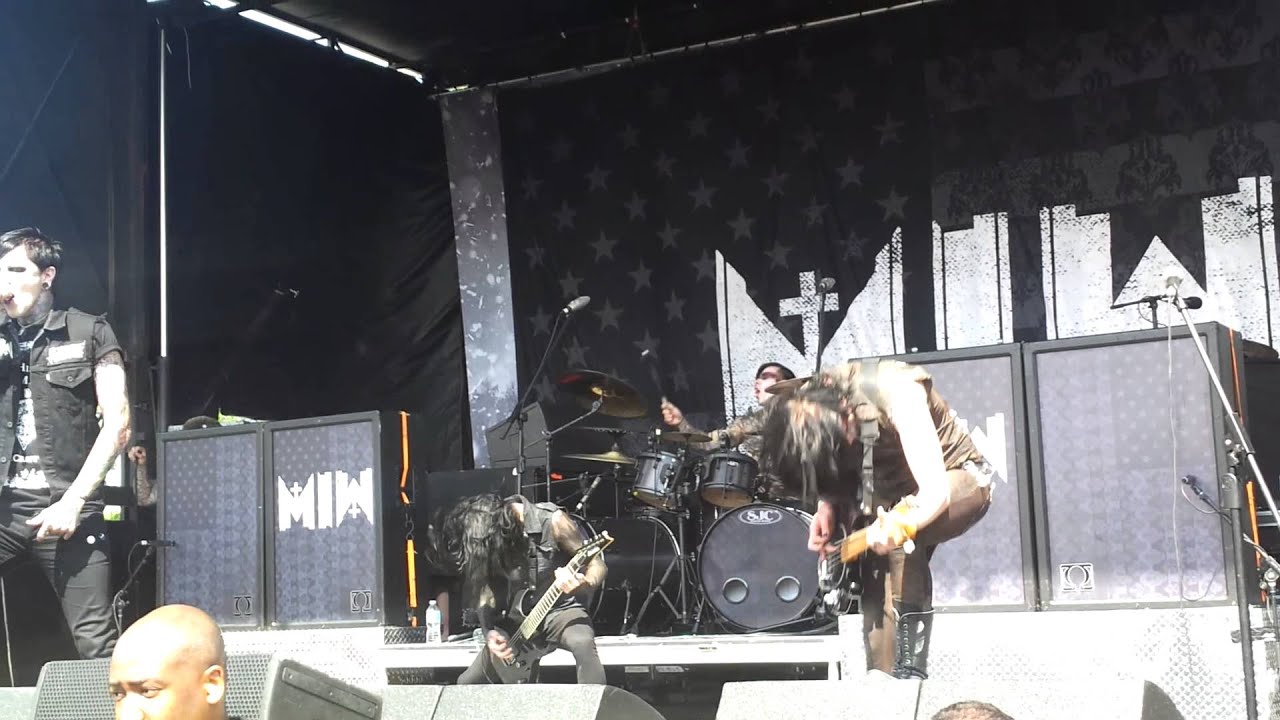 Sick From The Melt - Motionless In White LIVE at Mayhem Festival, July 10th/2013 Toronto Canada