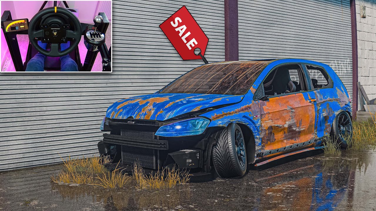 Rebuilding a Volkswagen Golf GTI - NFS Heat | Thrustmaster TX