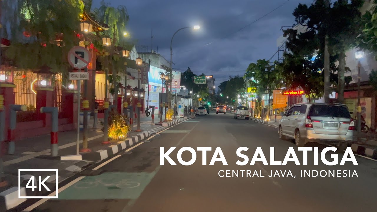 KOTA SALATIGA SORE WARNA WARNI BETAPA INDAHNYA ▪︎ DRIVING AROUND SALATIGA ▪︎ CENTRAL JAVA, INDONESIA