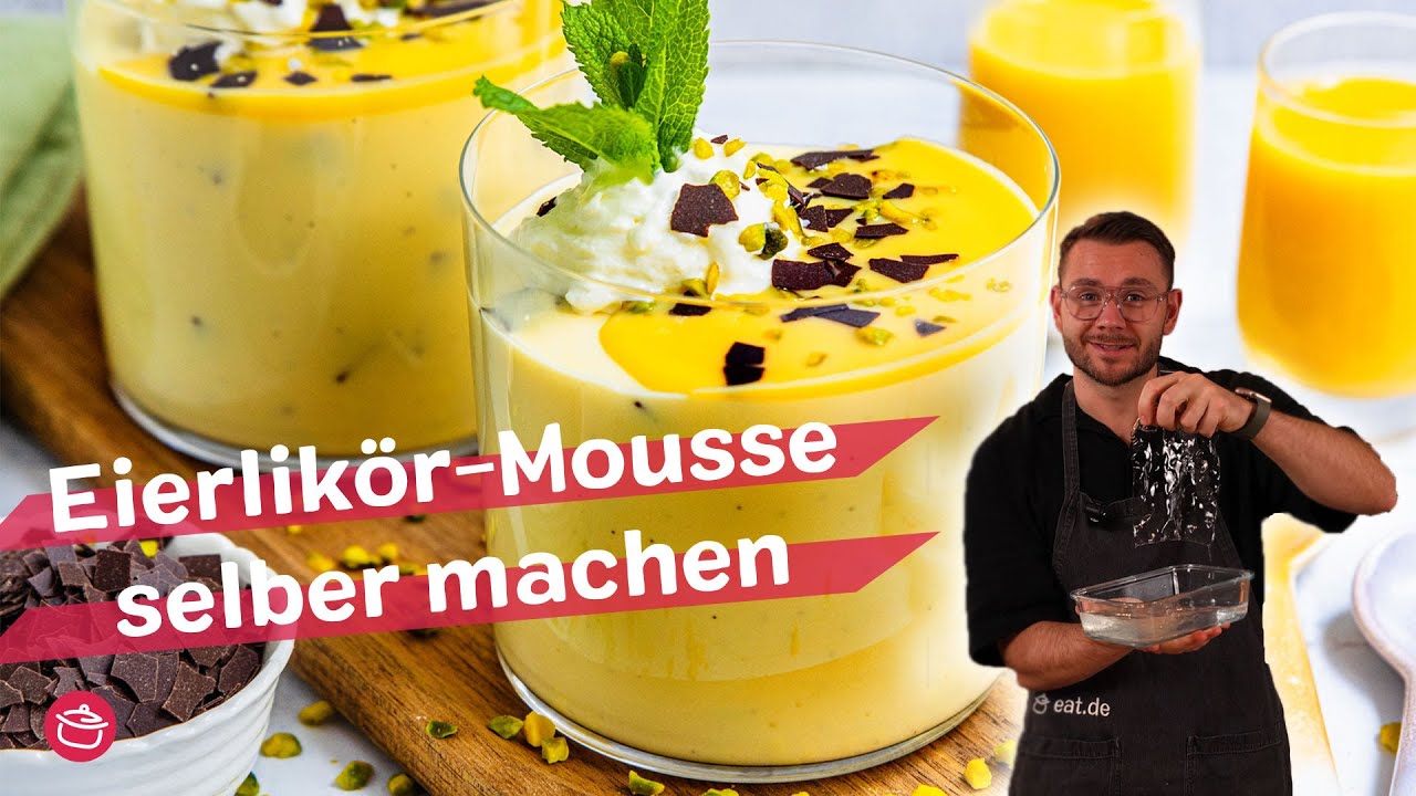 Eierlikör-Mousse: Ein Dessert-Traum | REZEPT | eat.de