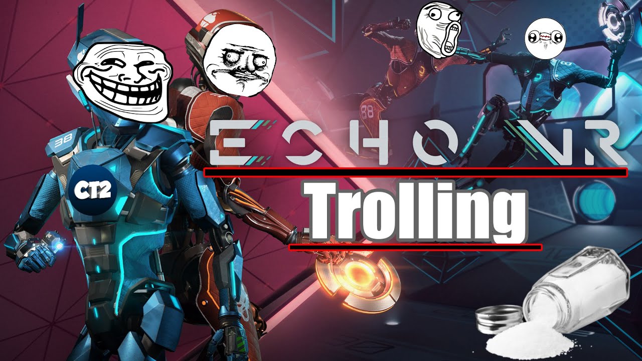 Slamming people in VR [Funny Moments] | Echo VR