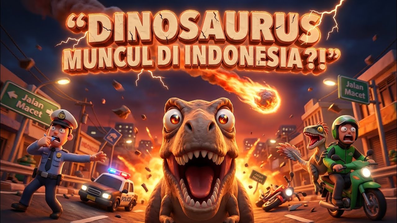 Ketika T-Rex Nyasar ke Dunia Modern | Dinosaurus Salah Zaman‼️