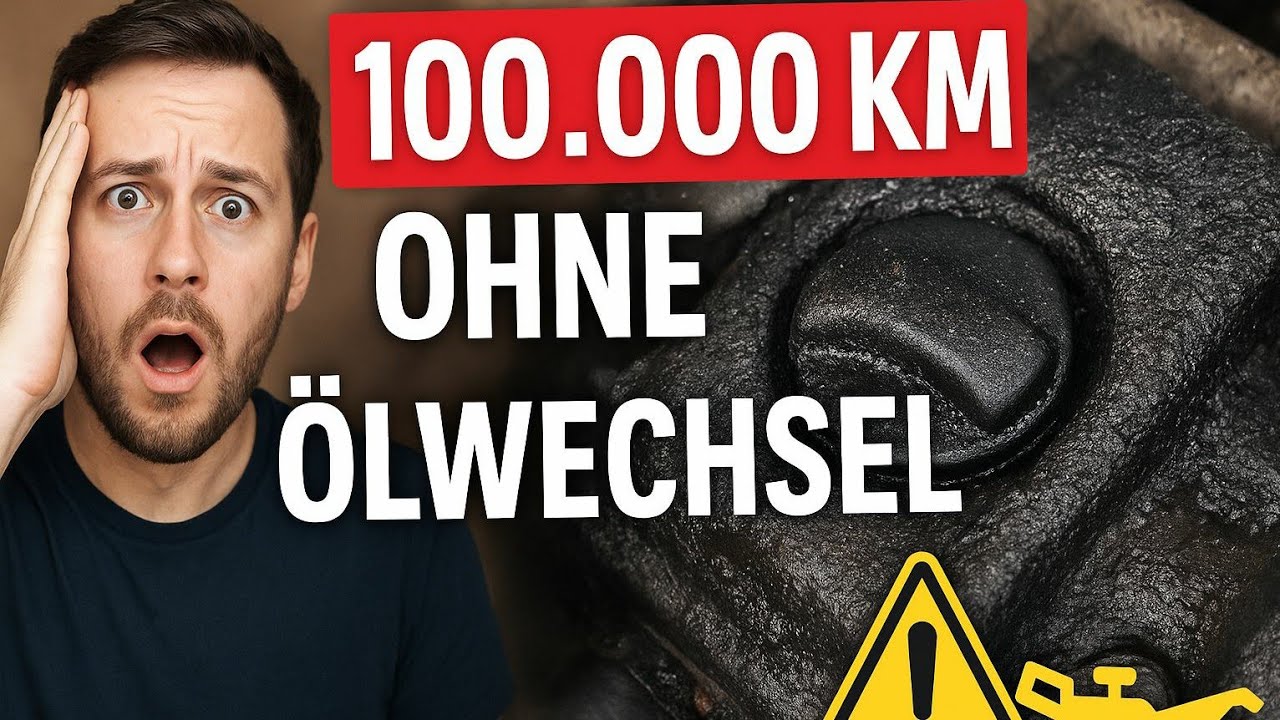 Was passiert wenn du dein Auto 100.000 km ohne Ölwechsel fährst🛢️😱