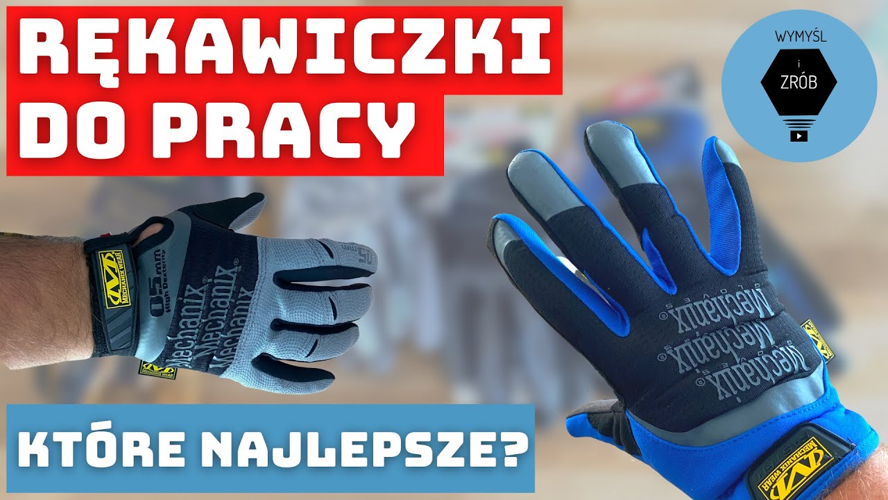 Rękawiczki - które najlepsze do pracy? Mechanix - M-Pact 0.5 mm