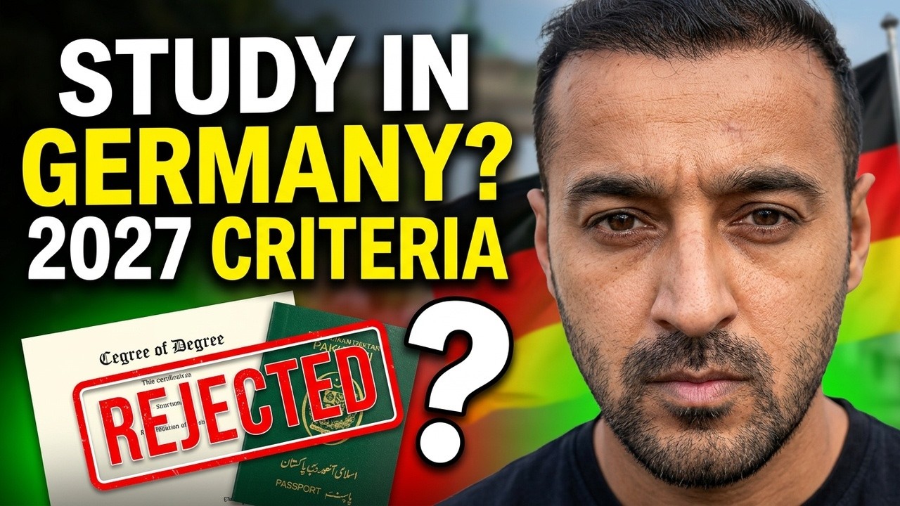 Can You Study in Germany? 2027 Eligibility Criteria for Pakistan