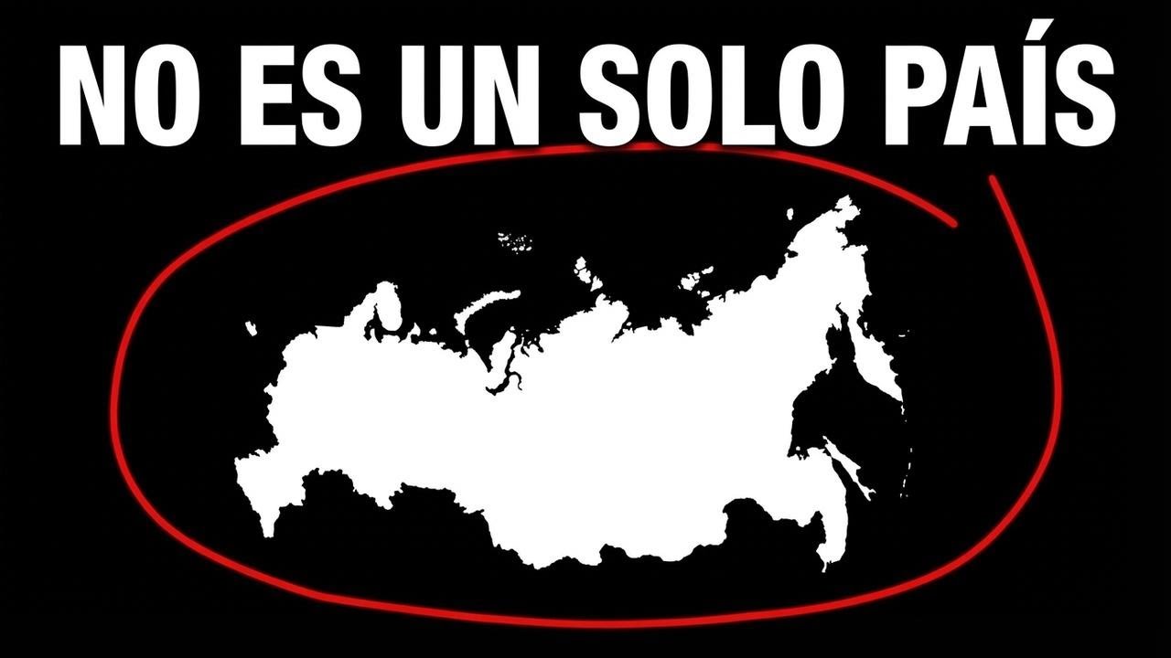 ¿Sabías que Rusia en realidad está formada por 21 países diferentes?