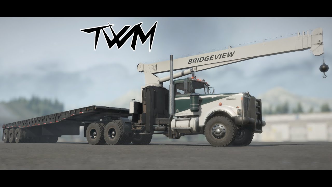 (WIP) Kenworth W900A with Boom-lift Crane
