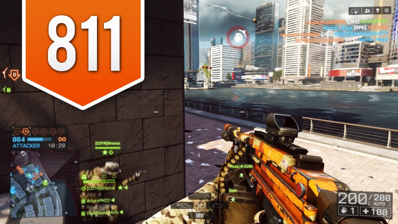BATTLEFIELD 4 (PS4) - Road to Max Rank - Live Multiplayer Gameplay #811 - DON'T DO THIS TO ME!