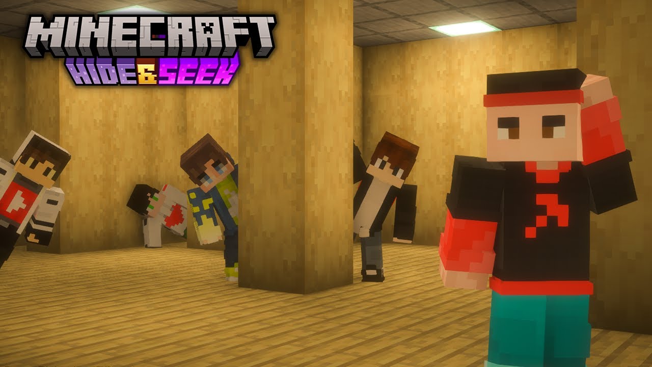 Hide and Seek In Backrooms | Minecraft In Telugu