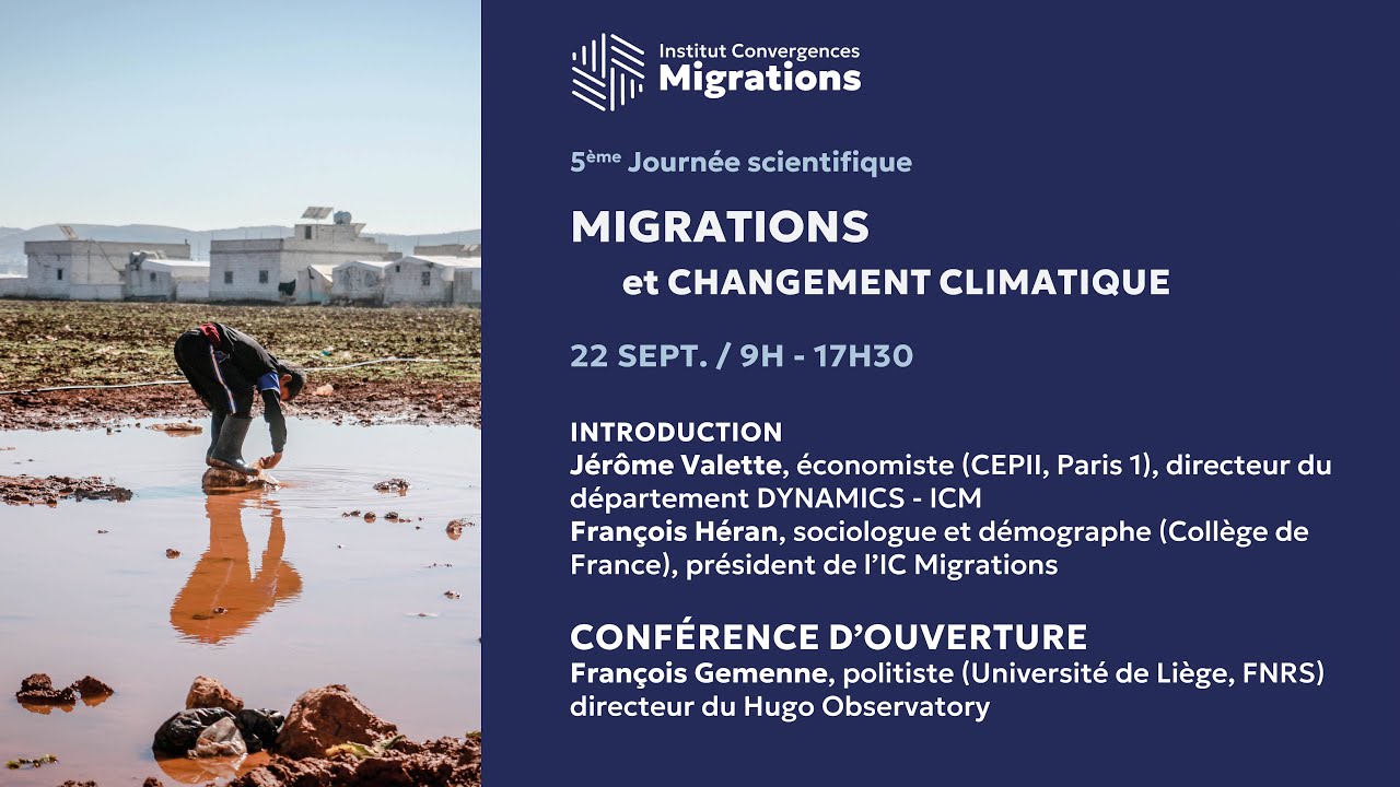 Conférence d'ouverture par François Gemenne