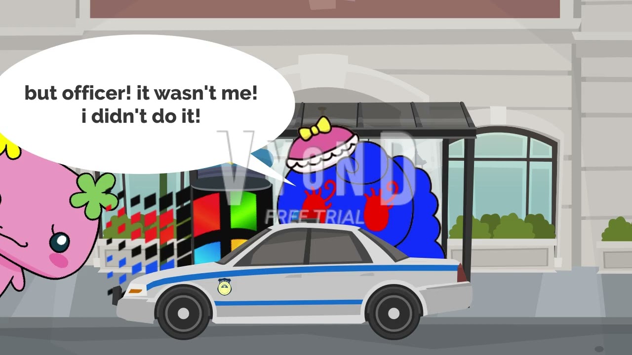 Flowertchi Gets Dark Coffretchi Arrested and Gets Ungrounded
