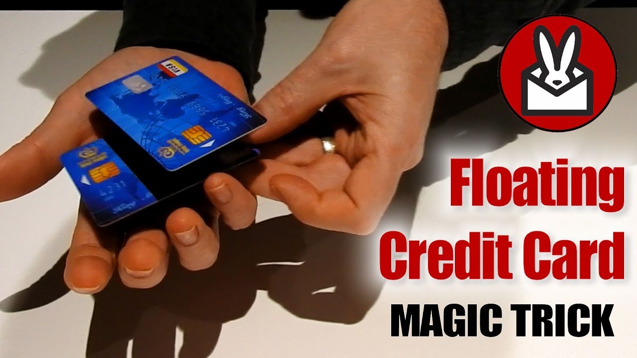 Floating Credit Card Magic Trick