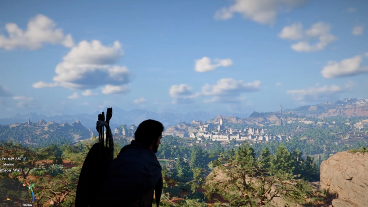 HOW BIG IS THE MAP in Crimson Desert? Sprint Across the Map