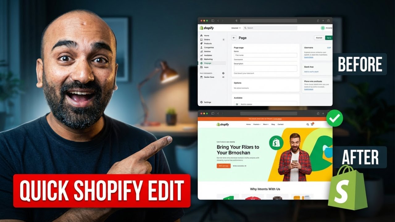 How To Edit a Page In Shopify