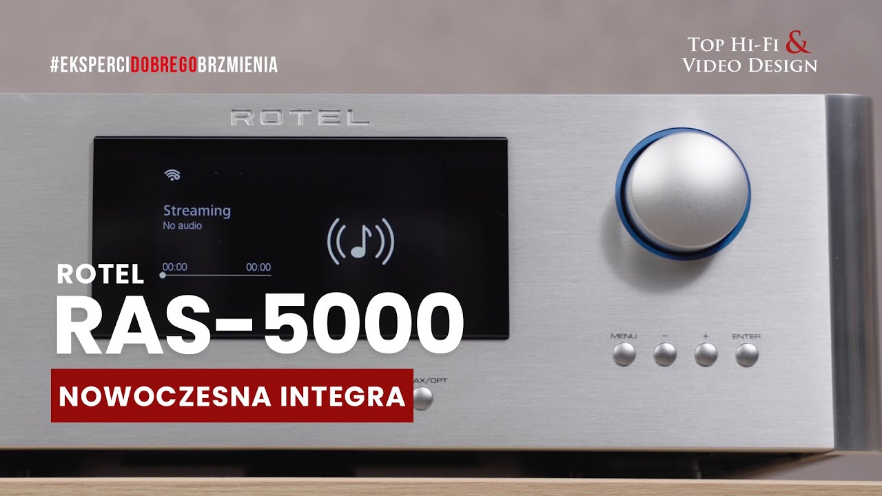 Rotel RAS-5000 – nowoczesna integra, prosto z Japonii | prezentacja Top Hi-Fi