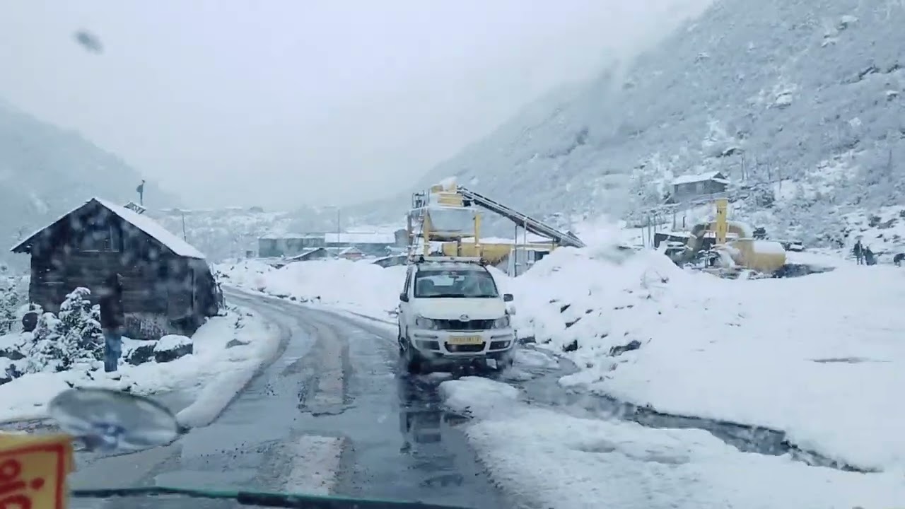 NORTH SIKKIM LACHEN TO GURUDONGMAR ROAD 🛣️