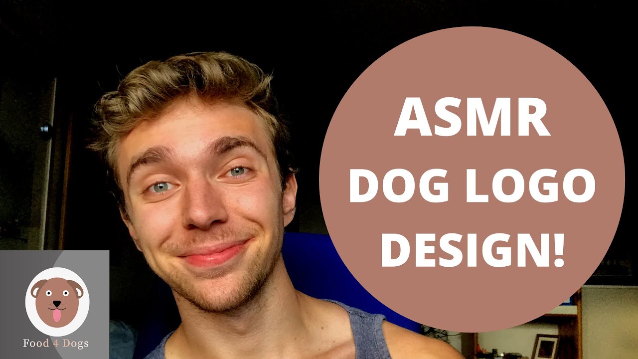 [ASMR] DOG LOGO DESIGN! (Adobe Illustrator)