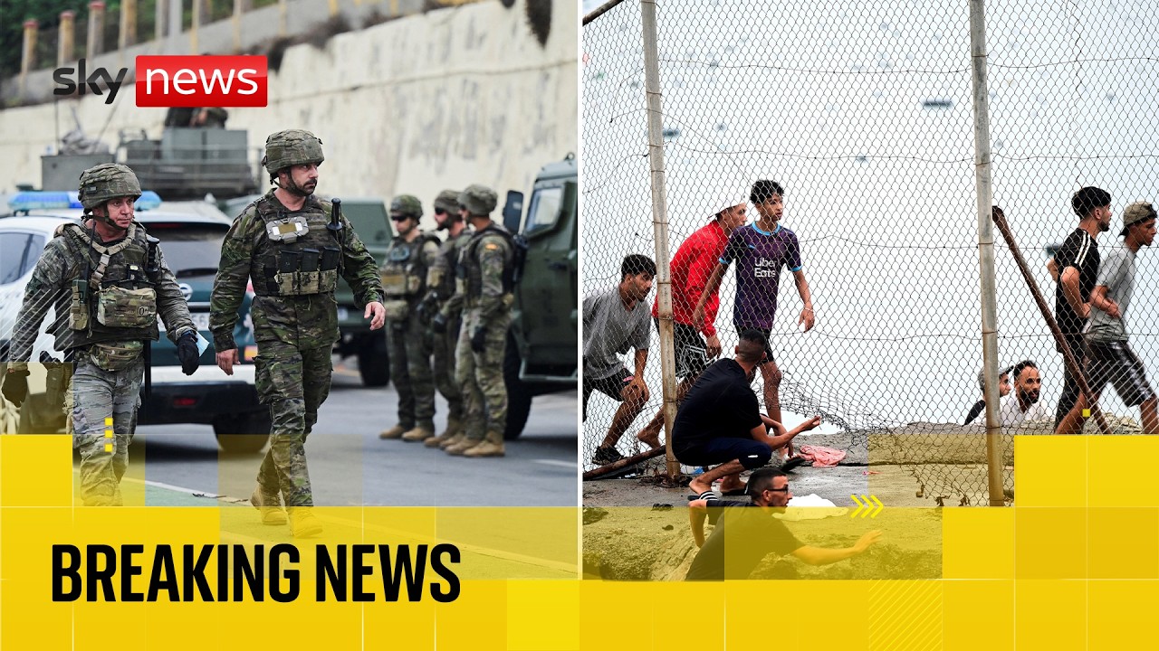 Spanish military deployed as nearly 50,000 migrants enter Ceuta