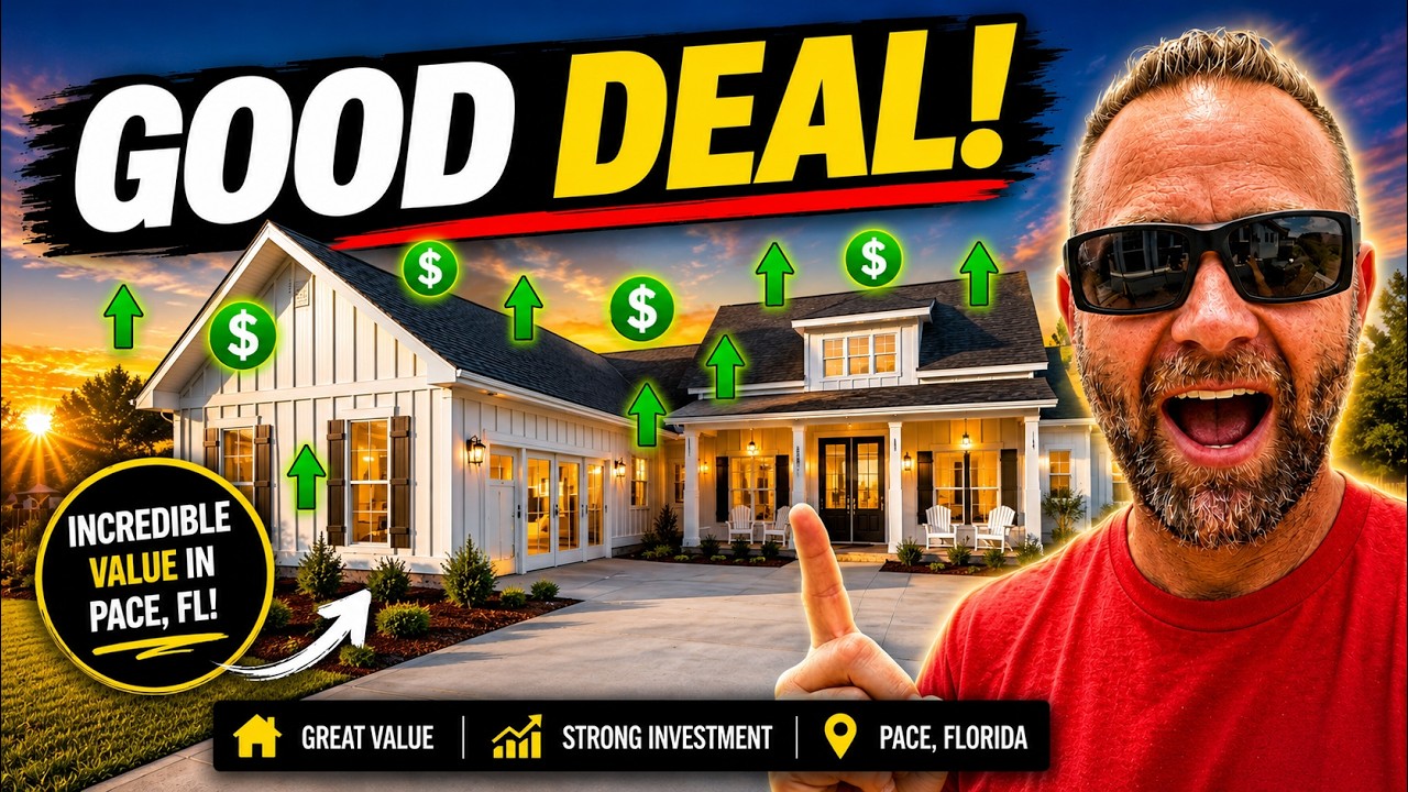 Moving to Pace, Florida? Check Out This Gorgeous New Build!