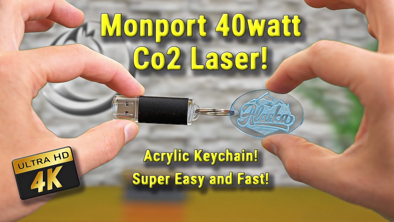 Monport 40 watt Laser Project with Acrylic!