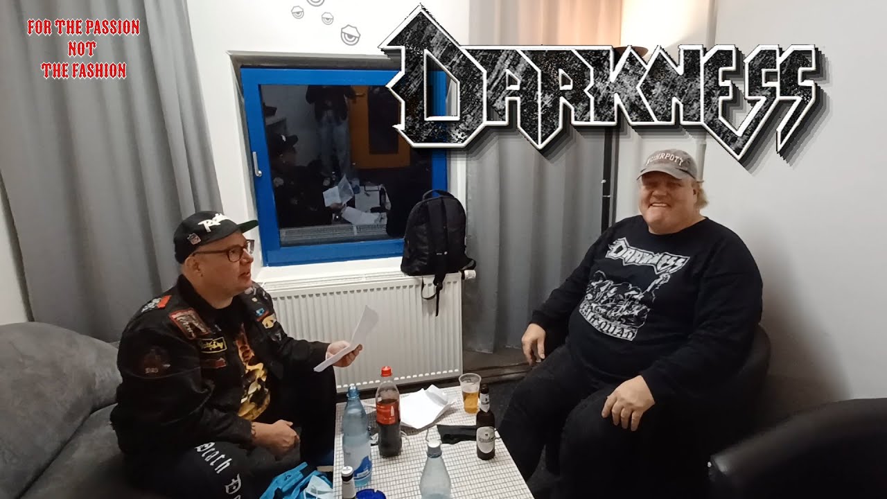 Darkness interview at Rockhard 2021 (with Lacky)