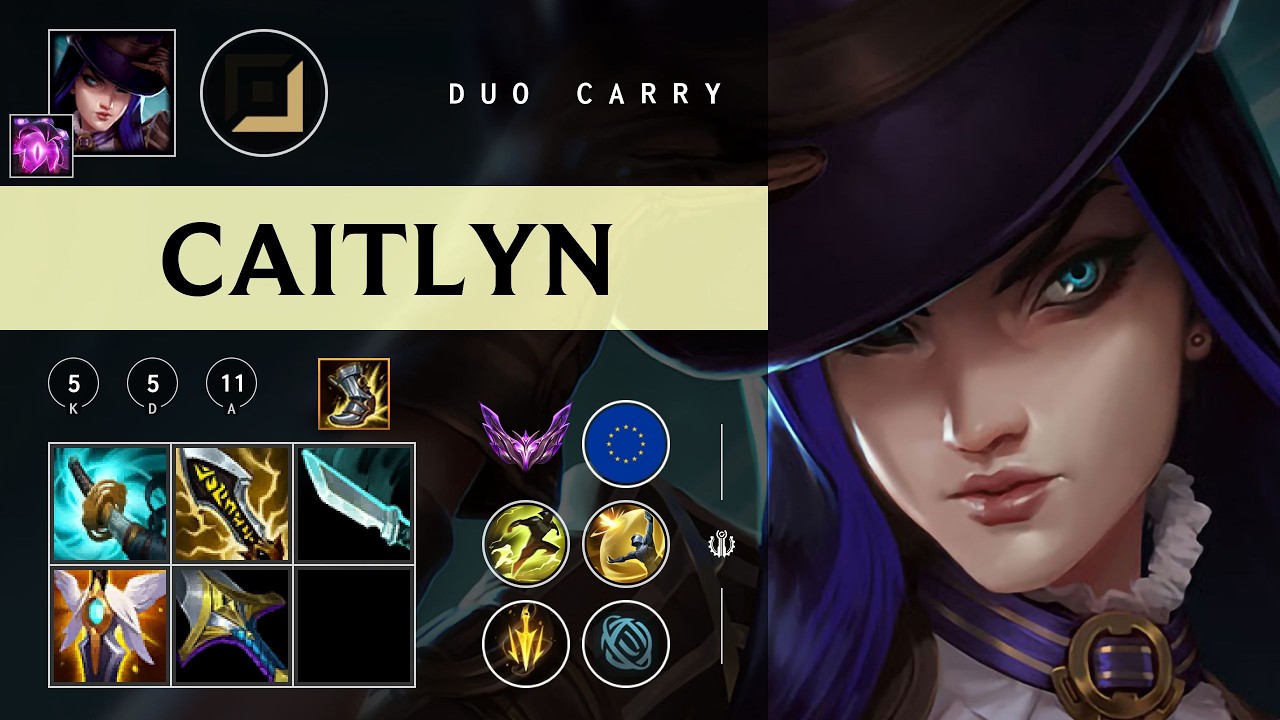 Caitlyn ADC vs Seraphine - EUW Master Patch 26.04