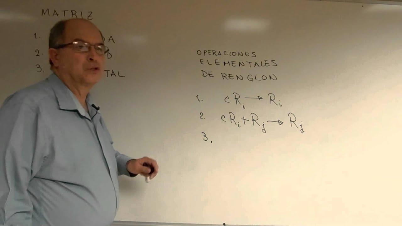 Matrices Elementales e Inversas