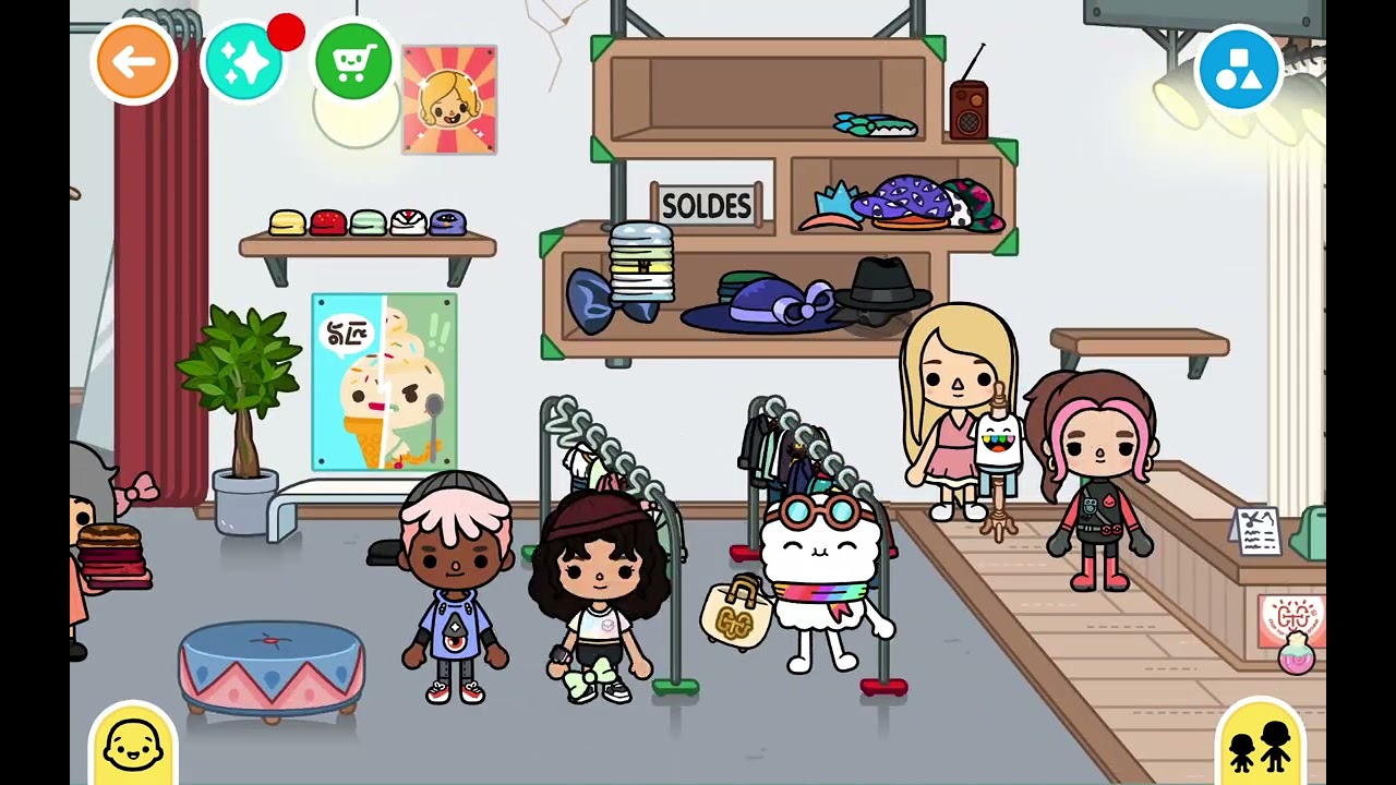 Mom goes on business  trip ( toca boca )