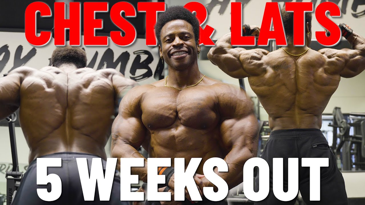 Detailed Training Chest & Lats 5 weeks out w/ Mike O'Hearn and Danny Joe Redemption Series Episode 2