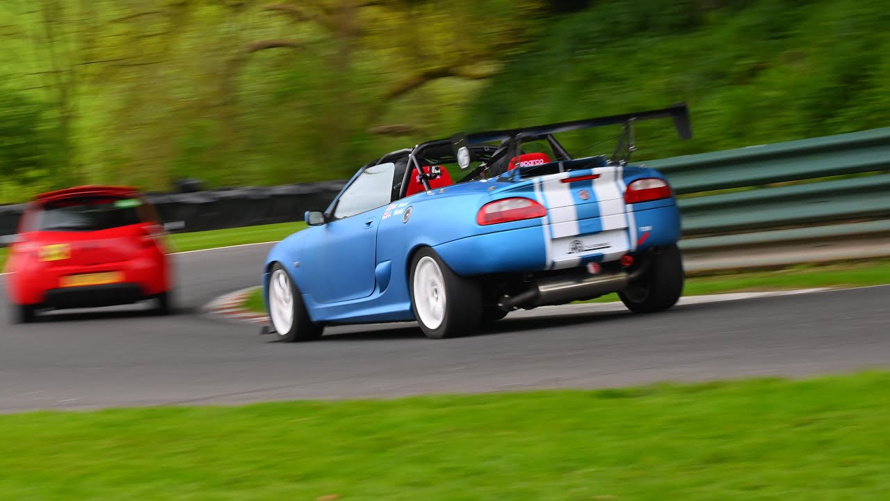 MG TF 160 Fastest laps at Cadwell Park - (Onboard + External - 17/5/23)