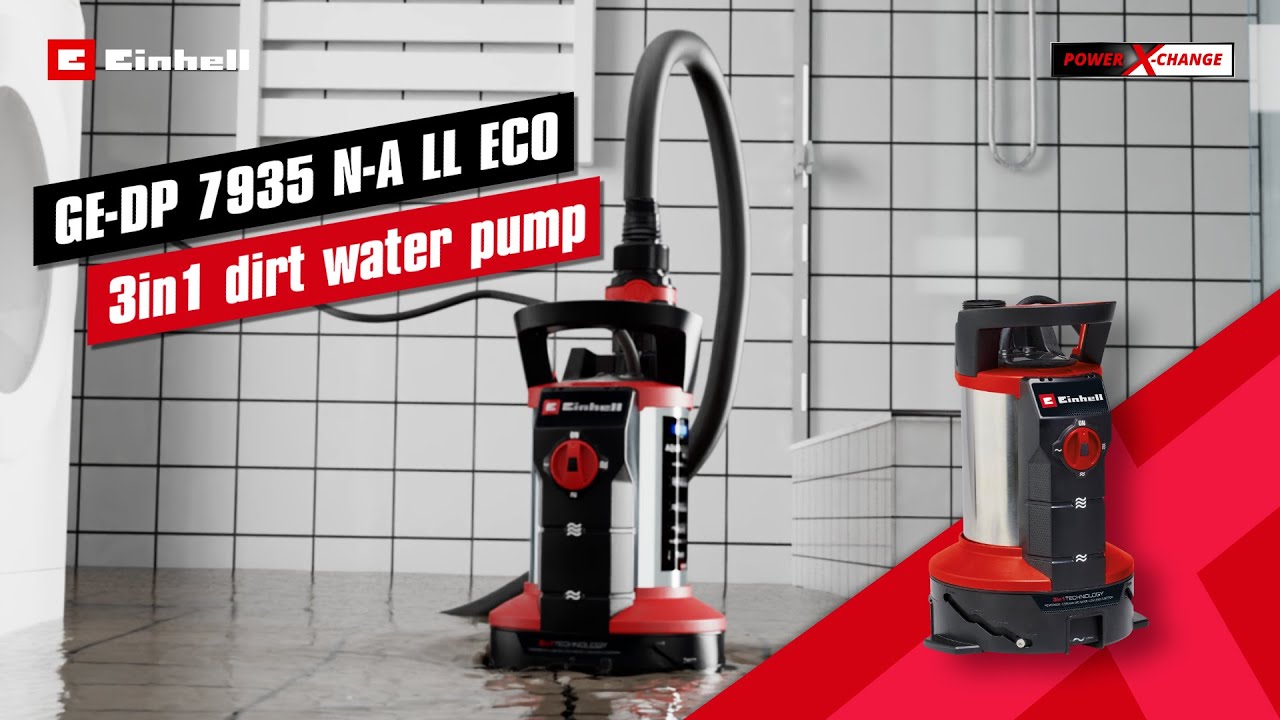 3in1 dirt water pump - GE-DP 7935 N-A LL ECO