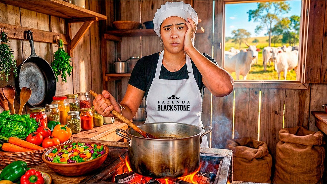 PRIMEIRO DIA COMO COZINHEIRA DA FAZENDA BLACKSTONE