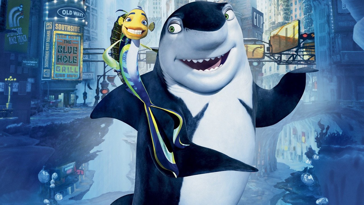 سمكه الكل بيتريق عليه علشان فاشل لكنه بيزبتلهم انه قوي لما بيحارب القروش وبيهزمهم | ملخص Shark Tale