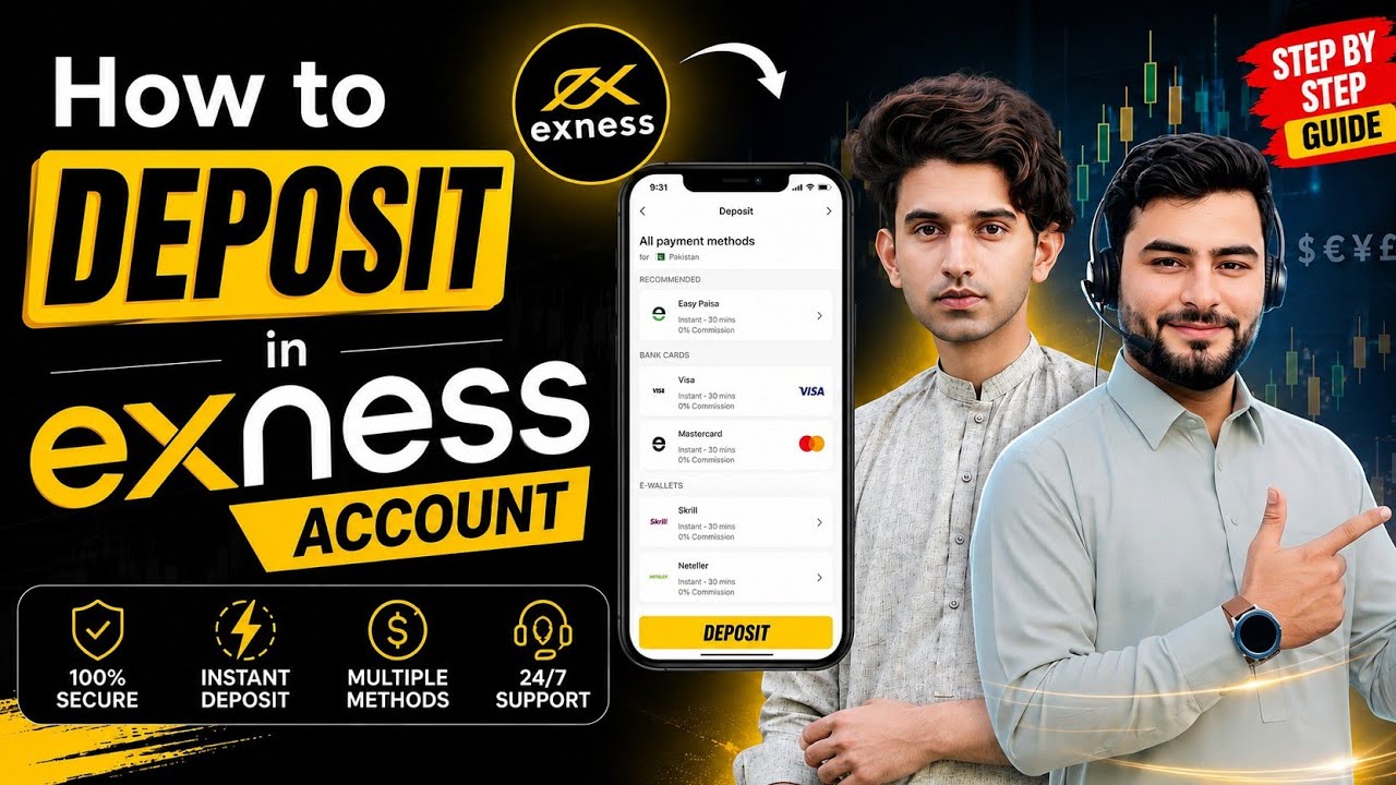 How To Deposit in Exness Account | Complete Step-by-Step Guide (2026)