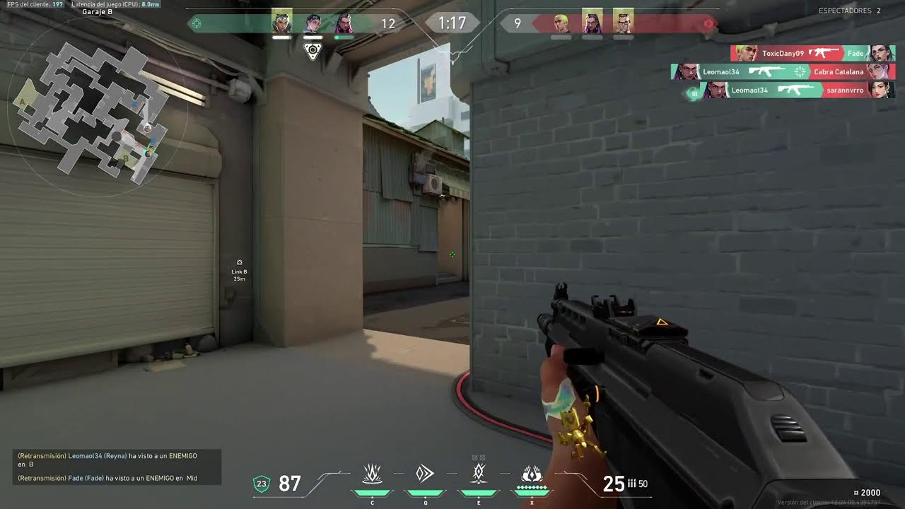Jugando Valorant