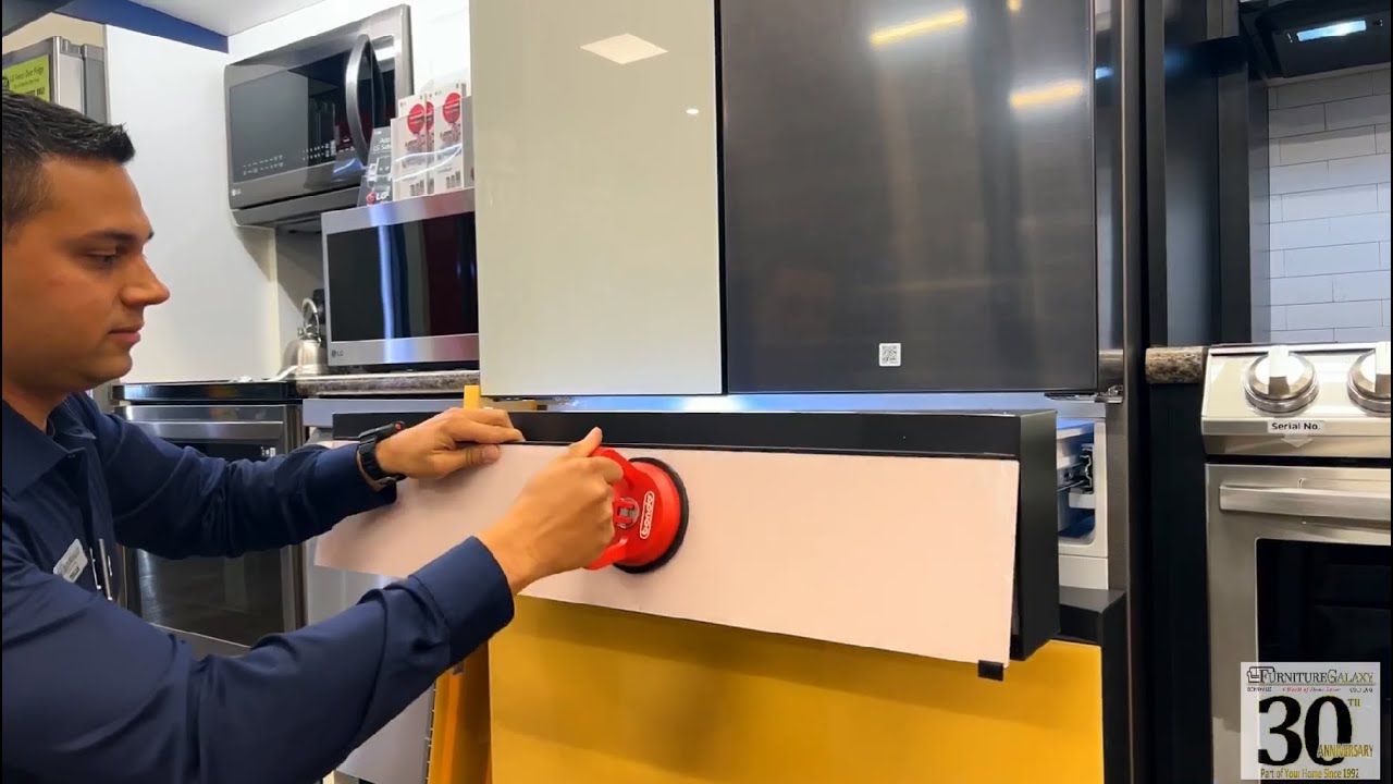 Замена панелей Samsung BESPOKE