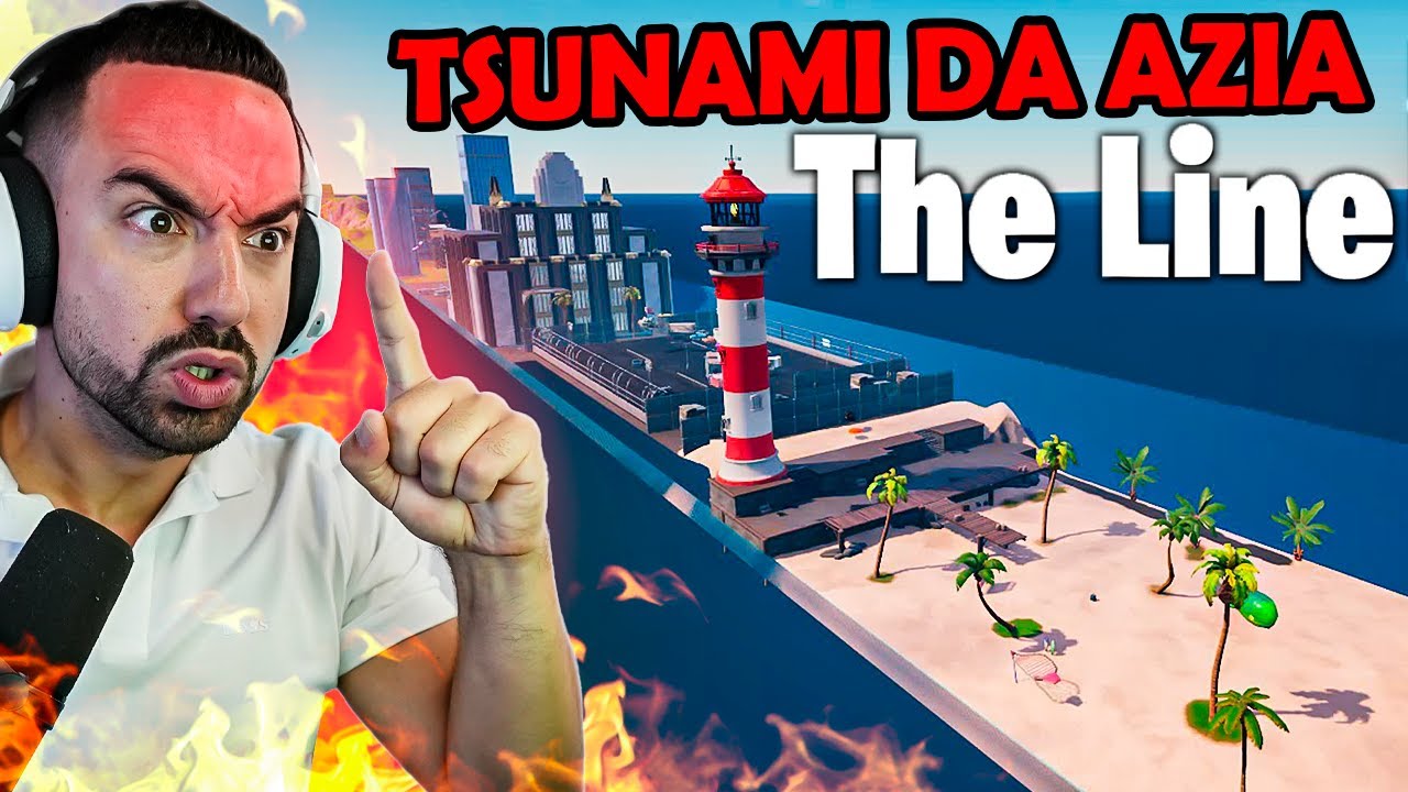 Um TSUNAMI no FORTNITE...