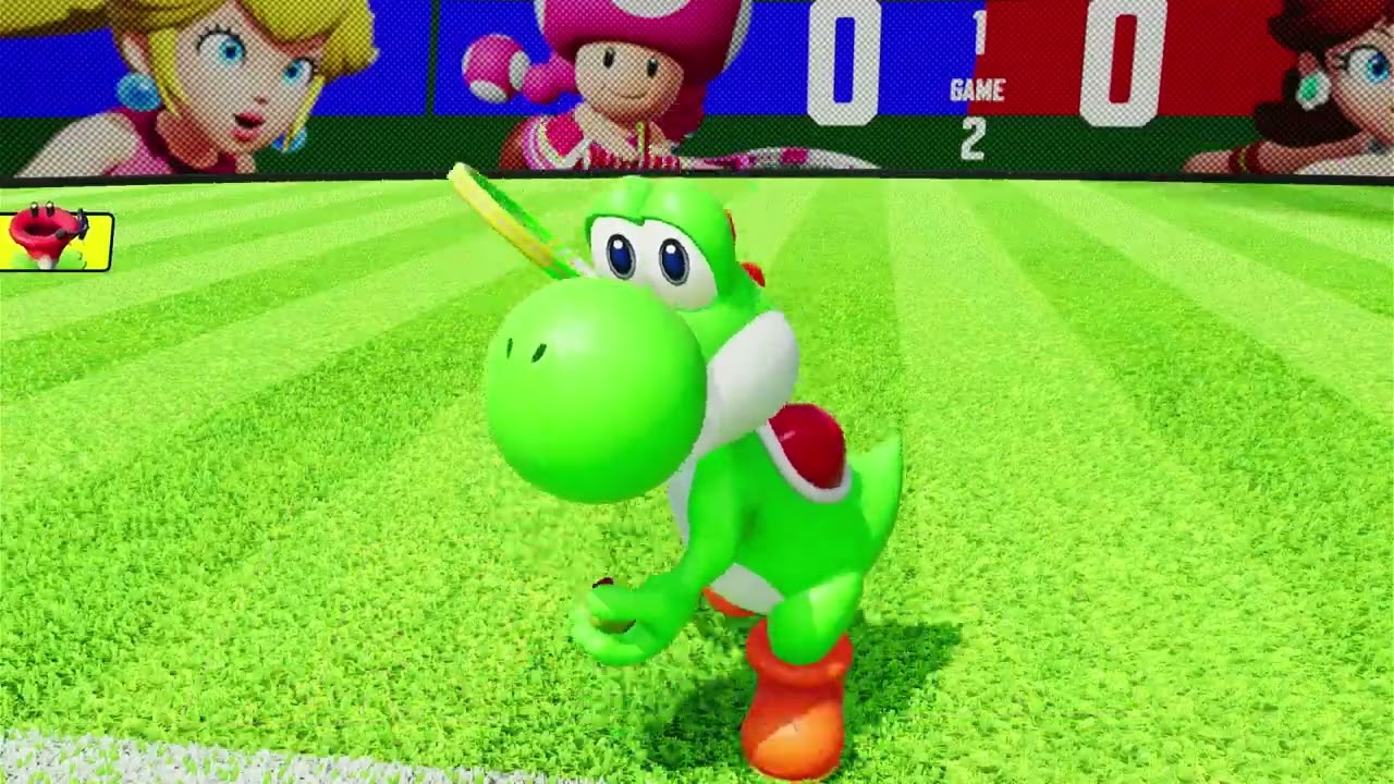 Mario Tennis Fever NS2 Gameplay #2