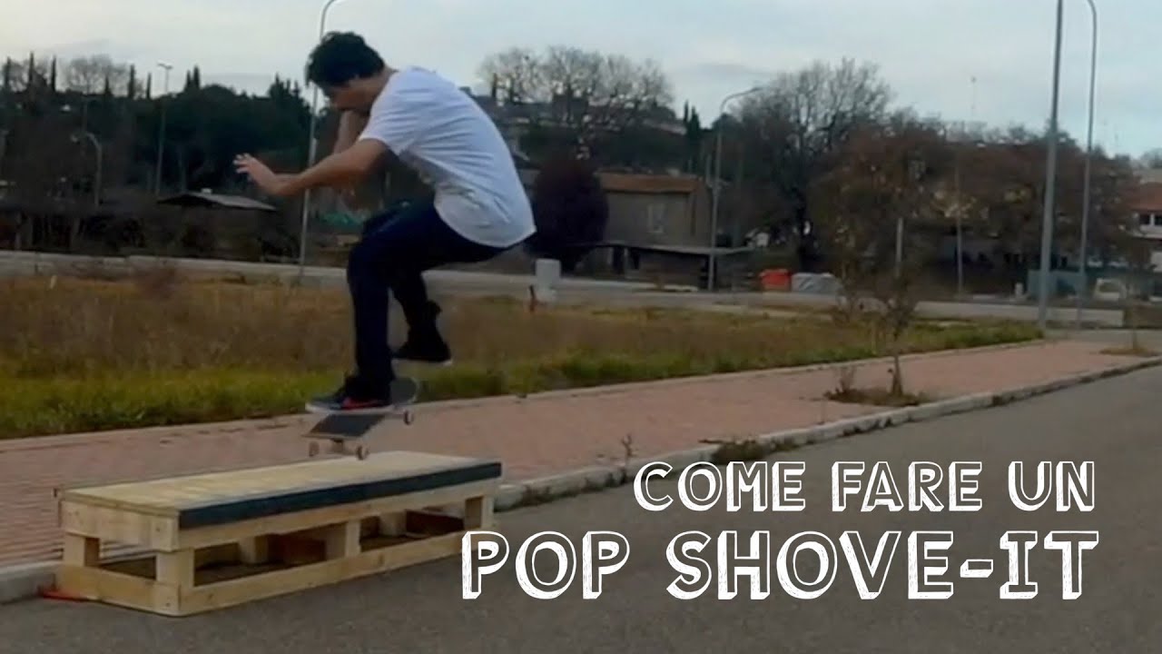 TRAUMA AND DESTROY: Come fare un pop shove it  (skate tutorial ita)