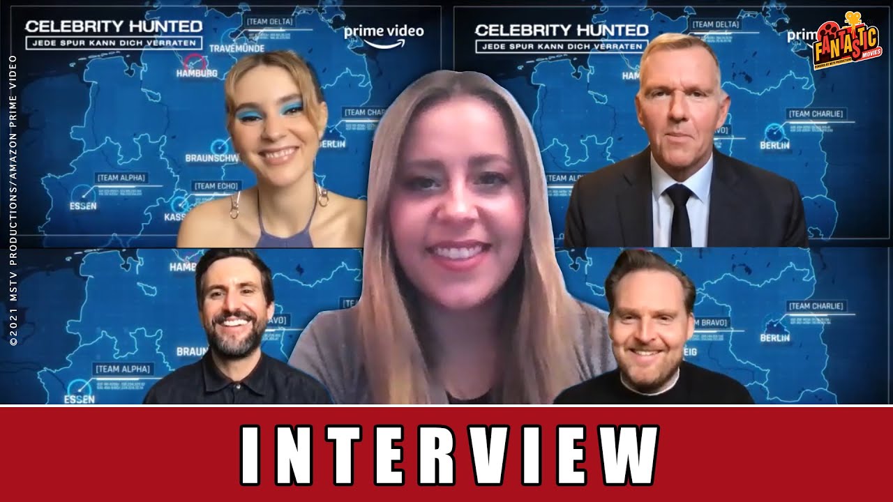 Celebrity Hunted - Interviews | Stefanie Giesinger | Tom Beck | Axel Stein | Erich Vad