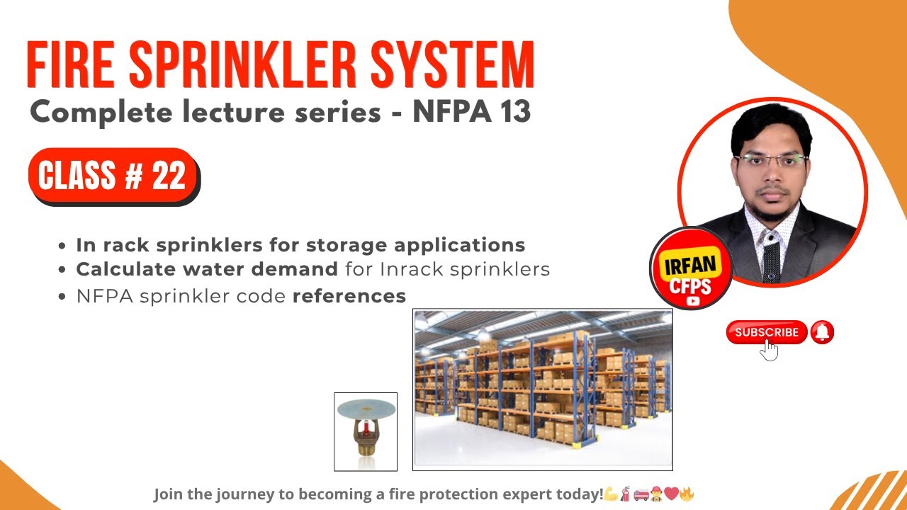 How Much Water Do In-Rack Sprinklers Really Need?